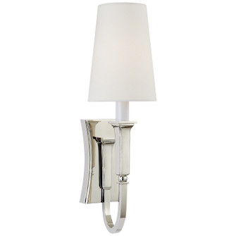 Delphia One Light Wall Sconce in Polished Nickel (268|TOB 2272PN-L)