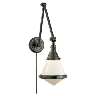Gale One Light Wall Sconce in Bronze (268|TOB 2156BZ-WG)
