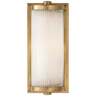 Dresser One Light Wall Sconce in Hand-Rubbed Antique Brass (268|TOB 2140HAB-FG)