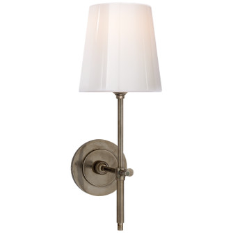 Bryant One Light Wall Sconce in Antique Nickel (268|TOB 2022AN-WG)