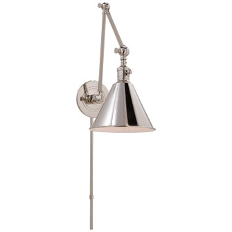 Boston Functional One Light Wall Sconce in Polished Nickel (268|SL 2923PN)