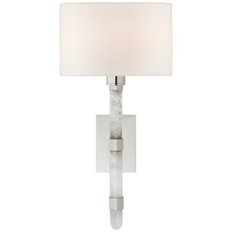 Adaline One Light Wall Sconce in Polished Nickel (268|SK 2902PN/Q-L)