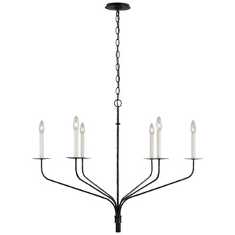 Belfair LED Chandelier in Aged Iron (268|S 5751AI)