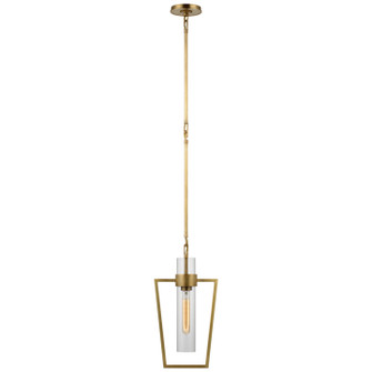 Presidio LED Pendant in Hand-Rubbed Antique Brass (268|S 5676HAB-CG)