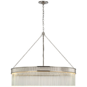 Menil LED Chandelier in Polished Nickel (268|S 5172PN-CG)