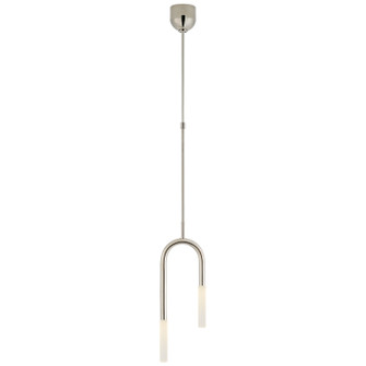 Rousseau LED Pendant in Polished Nickel (268|KW 5590PN-EC)