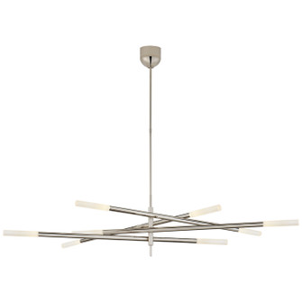 Rousseau LED Chandelier in Polished Nickel (268|KW 5589PN-EC)