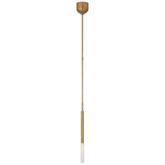 Rousseau LED Pendant in Antique-Burnished Brass (268|KW 5586AB-SG)