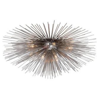 Strada Ten Light Flush Mount in Polished Nickel (268|KW 4071PN)