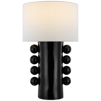 Tiglia LED Table Lamp in Black (268|KW 3687BLK-L)