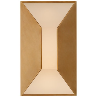 Stretto LED Wall Sconce in Antique-Burnished Brass (268|KW 2720AB-FG)