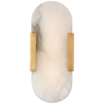 Melange LED Wall Sconce in Antique-Burnished Brass (268|KW 2015AB-ALB)