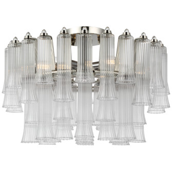 Lorelei LED Semi-Flush Mount in Polished Nickel (268|JN 4250PN-CG)