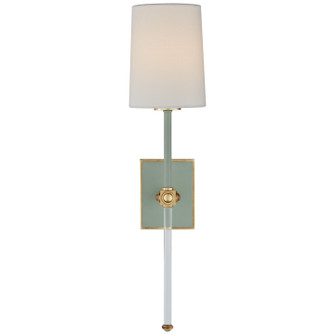Lucia One Light Wall Sconce in Celadon and Crystal (268|JN 2051CEL/CG-L)