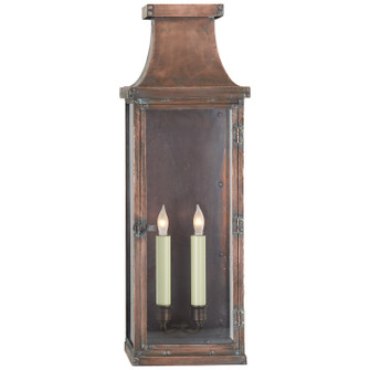 Bedford Two Light Wall Lantern in Natural Copper (268|CHO 2154NC)