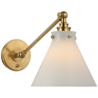 Parkington LED Wall Sconce in Antique-Burnished Brass (268|CHD 2525AB-WG)