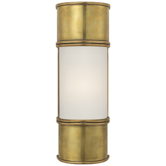 Oxford One Light Bath Sconce in Antique-Burnished Brass (268|CHD 1551AB-FG)