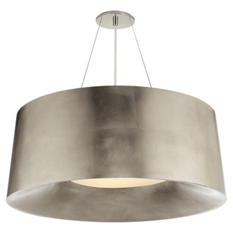 Halo Three Light Pendant in Burnished Silver Leaf (268|BBL 5090BSL)