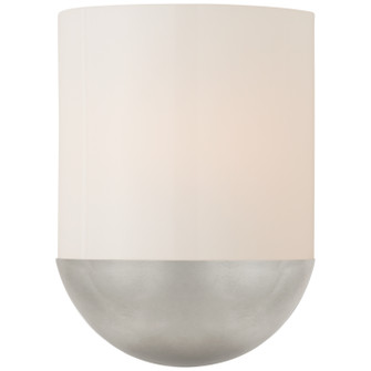 Crescent LED Wall Sconce in Burnished Silver Leaf (268|BBL 2155BSL-WG)