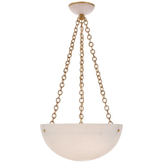 O'Connor Three Light Chandelier in Hand-Rubbed Antique Brass (268|ARN 5202HAB/ALB)