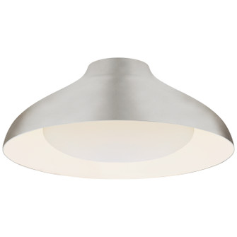 Agnes LED Flush Mount in Burnished Silver Leaf (268|ARN 4351BSL-SWG)