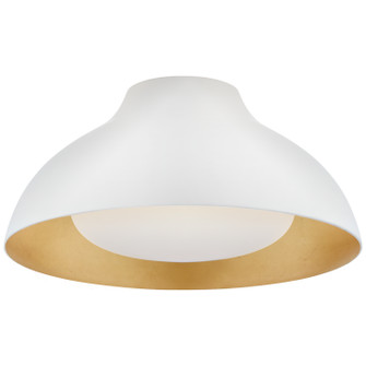 Agnes LED Flush Mount in Plaster White (268|ARN 4350PW-SWG)