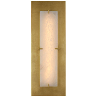 Dominica LED Wall Sconce in Gild and Alabaster (268|ARN 2923G/ALB)