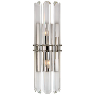 Bonnington Two Light Wall Sconce in Polished Nickel (268|ARN 2125PN)