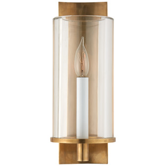 Truffaut One Light Wall Sconce in Hand-Rubbed Antique Brass (268|ARN 2010HAB-CG)