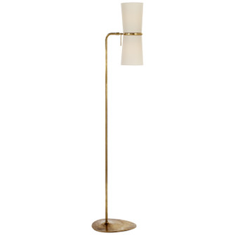 Clarkson Two Light Floor Lamp in Hand-Rubbed Antique Brass (268|ARN 1003HAB-L)