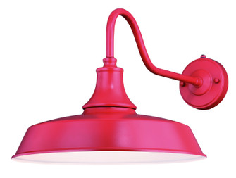 Dorado One Light Outdoor Wall Mount in Red and White (63|T0488)
