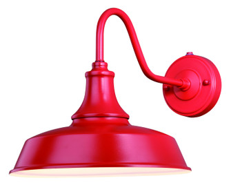 Dorado One Light Outdoor Wall Mount in Red and White (63|T0487)
