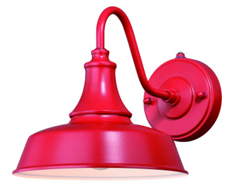 Dorado One Light Outdoor Wall Mount in Red and White (63|T0486)