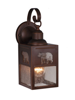 Bozeman One Light Outdoor Wall Mount in Burnished Bronze (63|OW35053BBZ)