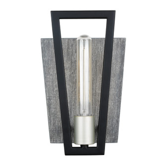 Zag One Light Wall Sconce in Black (137|260W01BLG)