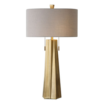 Maris Two Light Table Lamp in Antique Brass (52|27548)