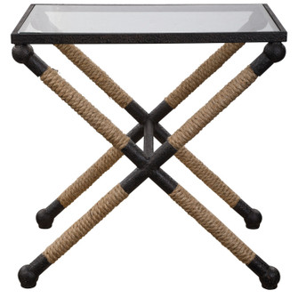 Braddock Accent Table in Rustic Iron (52|24983)