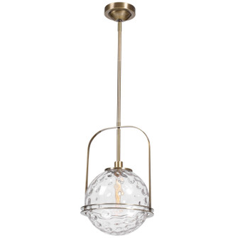 Mimas One Light Pendant in Antique Brass (52|21540)