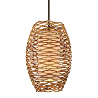 Balboa Eight Light Chandelier in Bronze (67|F6748)