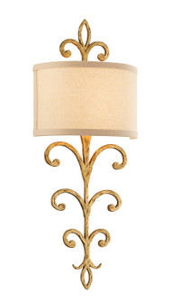 Crawford Two Light Wall Sconce in Crawford Gold (67|B7182)