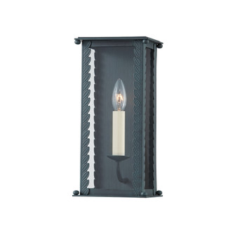 Zuma One Light Outdoor Wall Sconce in Verdigris (67|B6711-VER)