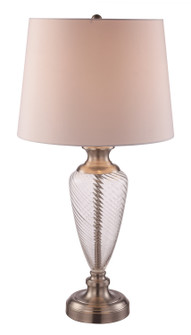 One Light Table Lamp in Brushed Nickel (110|RTL-9063 BN)