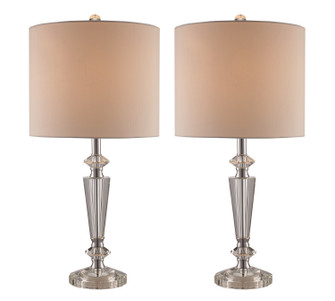Two Light Table Lamp in Polished Chrome (110|CTL-616T PC)