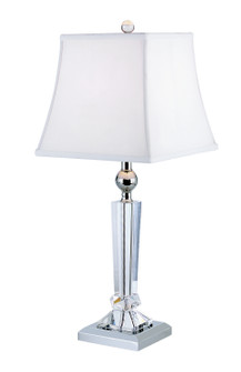 Crystal Lamps One Light Table Lamp in Polished Chrome (110|CTL-114)