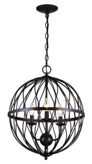 Sequoia Three Light Pendant in Rubbed Oil Bronze (110|70673 ROB)