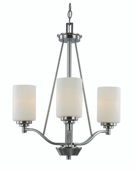 Mod Pod Three Light Chandelier in Brushed Nickel (110|70525-3 BN)