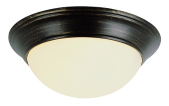 Athena Three Light Flushmount in Rubbed Oil Bronze (110|57702 ROB)