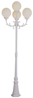 Wilshire Four Light Pole Light in WHITE (110|4080 WH)