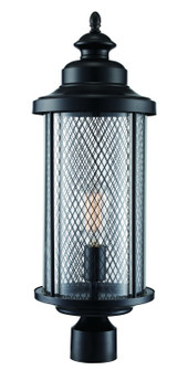 Stewart One Light Postmount Lantern in Black (110|40744 BK)