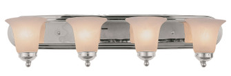 Rusty Four Light Vanity Bar in Polished Chrome (110|3504 PC)